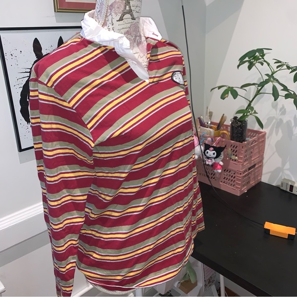 Striped collar tee - Picture 4 of 4